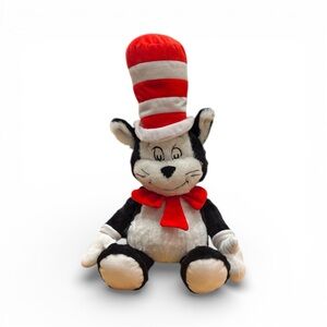 BUILD A BEAR Dr. Seuss Cat in the Hat Plush Stuffed Animal 23"
